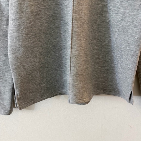 OGL FuzzLuxe Turtleneck Long Sleeve Top Heather Grey large NWT - Picture 10 of 16